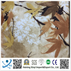 100% Polyester Microfiber Pigment Print Fabric for Home Textile, Bed Sheet with Competitive Price and
